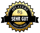 4players Award: Spiele mit einer Wertung ab 85% werden von der 4players-Redaktion mit dem Gold-Player ausgezeichnet.