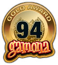 Gamona Gold Award 94%: Gamona Gold Award und 94% Wertung
