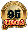 Gamona Gold Award 95%: Gamona Gold Award und 95% Wertung