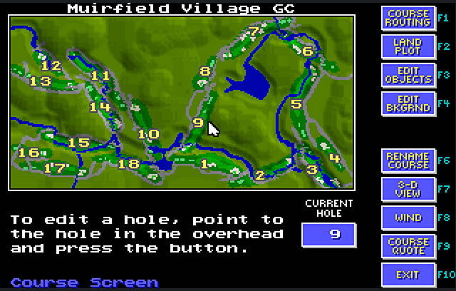 Screenshot zu Jack Nicklaus 2: Unlimited Golf & Course Design