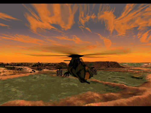 Screenshot zu Comanche 3