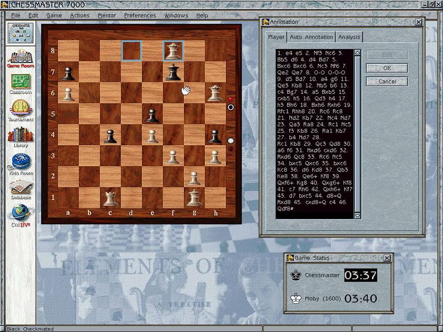Screenshot zu Chessmaster 7000 Screenshot zu Chessmaster 7000