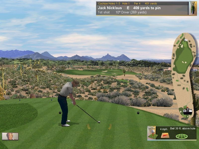 Screenshot zu Jack Nicklaus 6: Golden Bear Challenge Screenshot zu Jack Nicklaus 6: Golden Bear Challenge