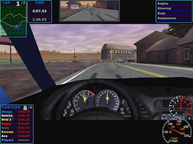 Screenshot zu Need for Speed 4: Brennender Asphalt