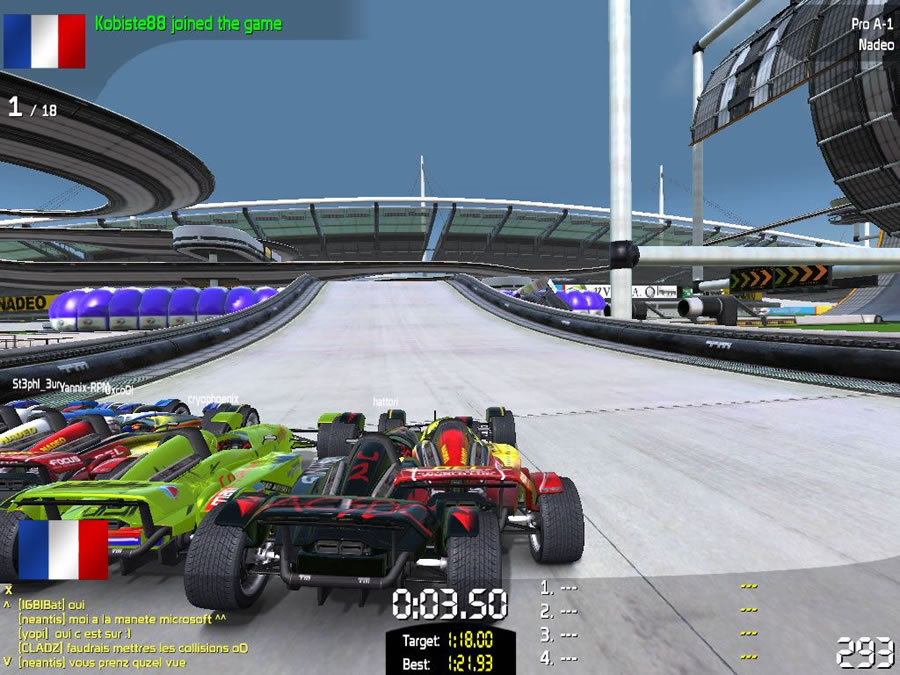Screenshot zu TrackMania Nations (ESWC)