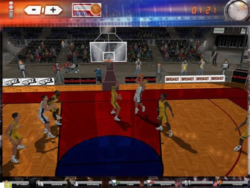 Screenshot zu DSF Basketballmanager 2008