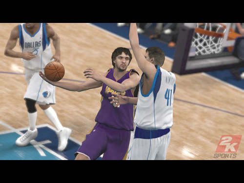 Screenshot zu NBA 2K9