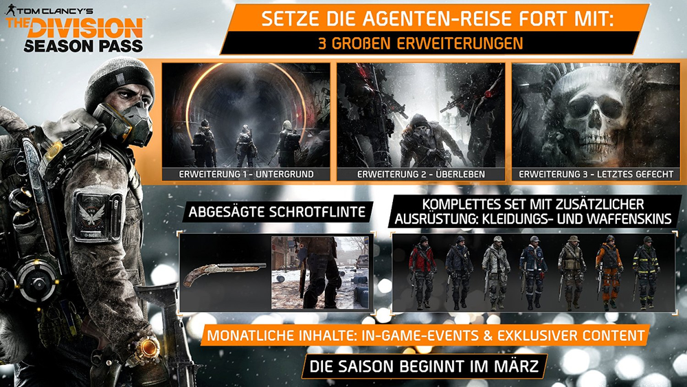 Screenshot zu Tom Clancy's The Division: Überleben (DLC) Screenshot zu Tom Clancy's The Division: Überleben (DLC)