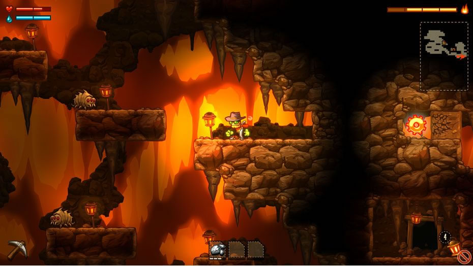 Screenshot zu SteamWorld Dig