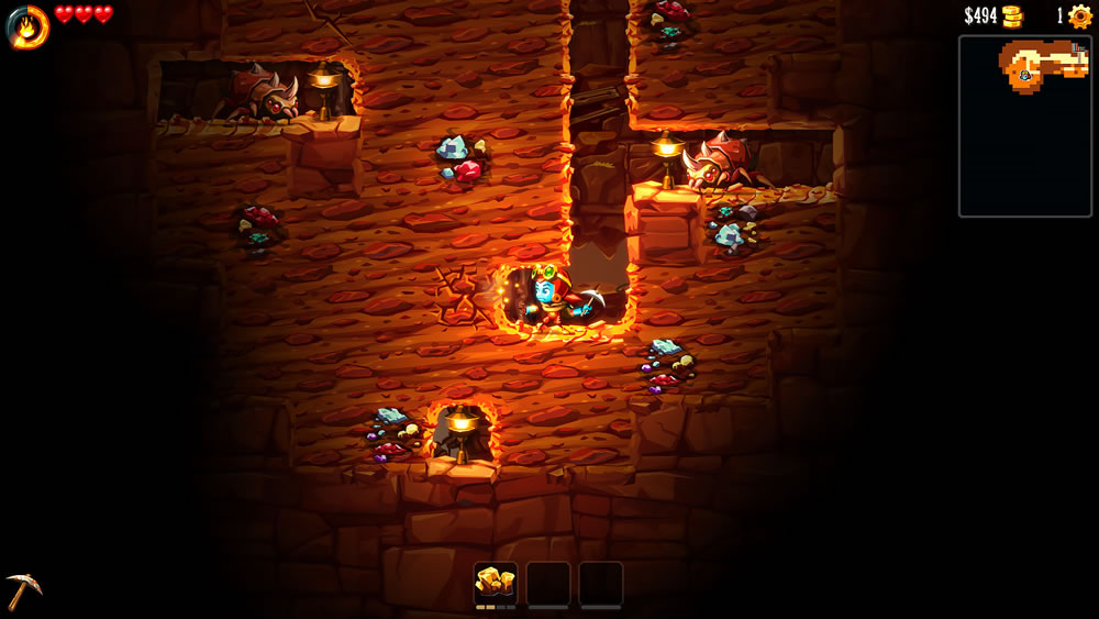 Screenshot zu SteamWorld Dig 2 Screenshot zu SteamWorld Dig 2