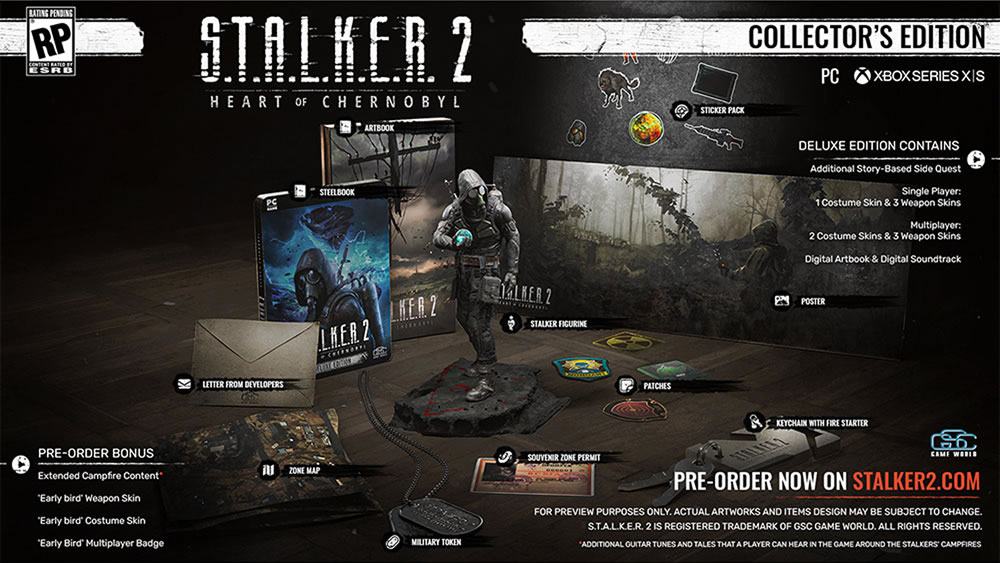 Preview/Vorschau - S.T.A.L.K.E.R. 2 - Übersicht aller Editionen für PC und Xbox Series X|S Preview/Vorschau - S.T.A.L.K.E.R. 2 - Übersicht aller Editionen für PC und Xbox Series X|S