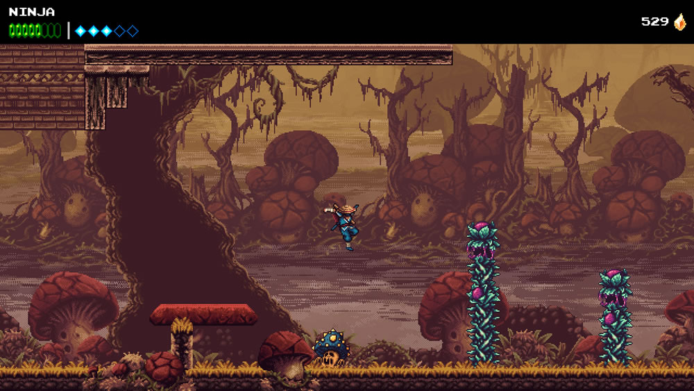 Screenshot zu The Messenger