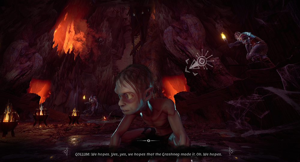 Screenshot zu Der Herr der Ringe: Gollum