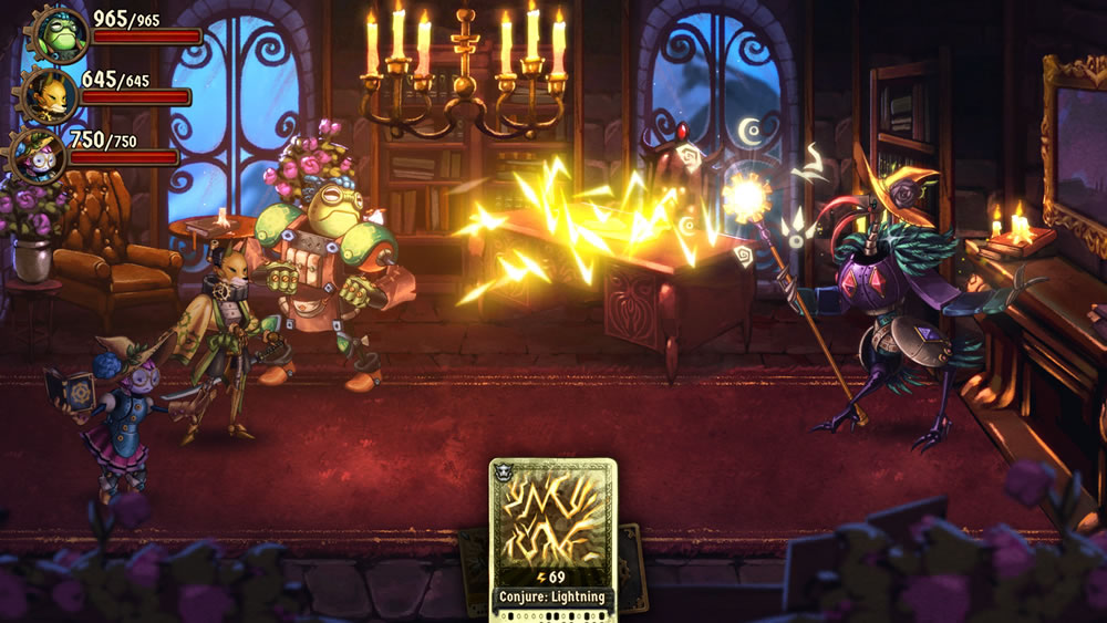 Screenshot zu SteamWorld Quest: Hand of Gilgamech Screenshot zu SteamWorld Quest: Hand of Gilgamech