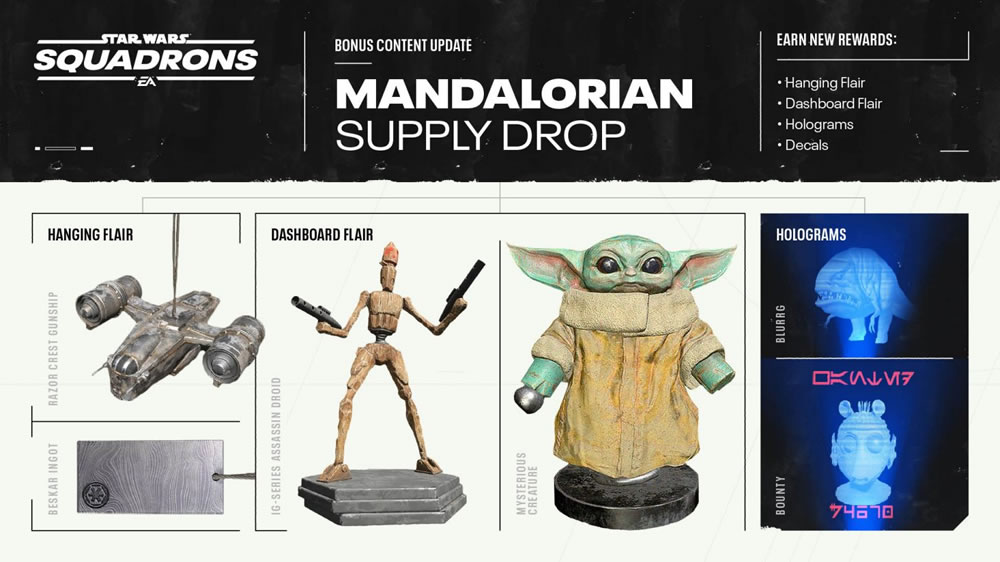 News - Star Wars Squadrons - Mandalorian-Vorratslieferung bringt neue Inhalte