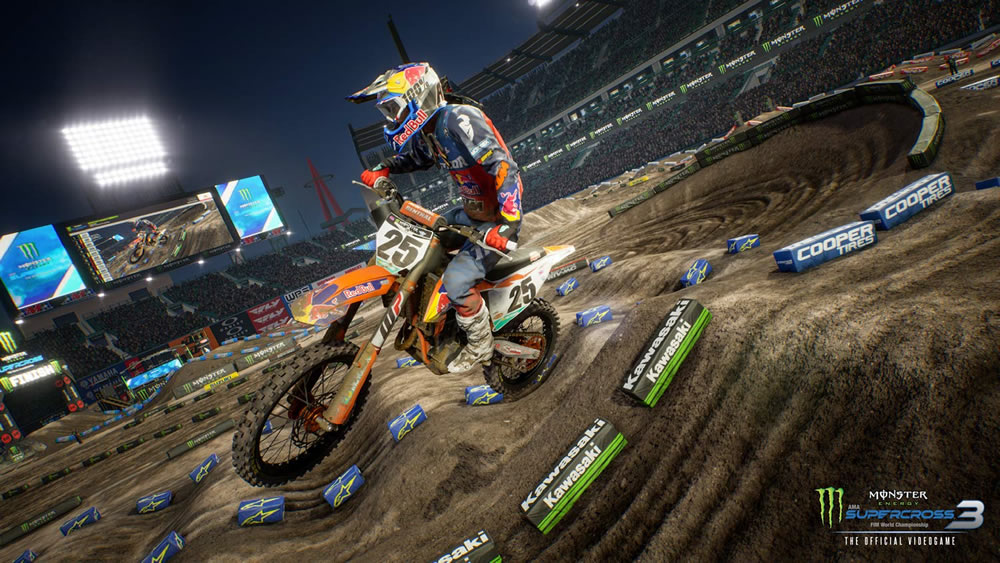 Screenshot zu Monster Energy Supercross: The Official Videogame 3 Screenshot zu Monster Energy Supercross: The Official Videogame 3