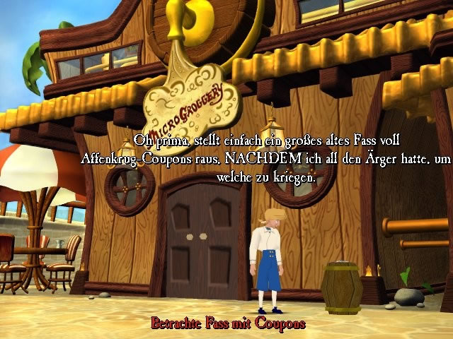 Screenshot zu Monkey Island 4: Flucht von Monkey Island