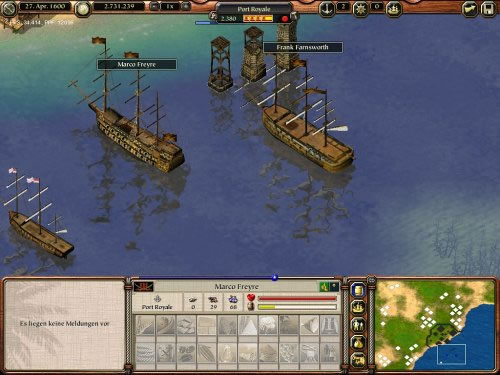 Screenshot zu Port Royale 2